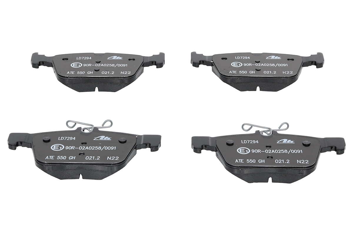 Brake Pad Set, disc brake ATE Ceramic 13.0470-7294.2