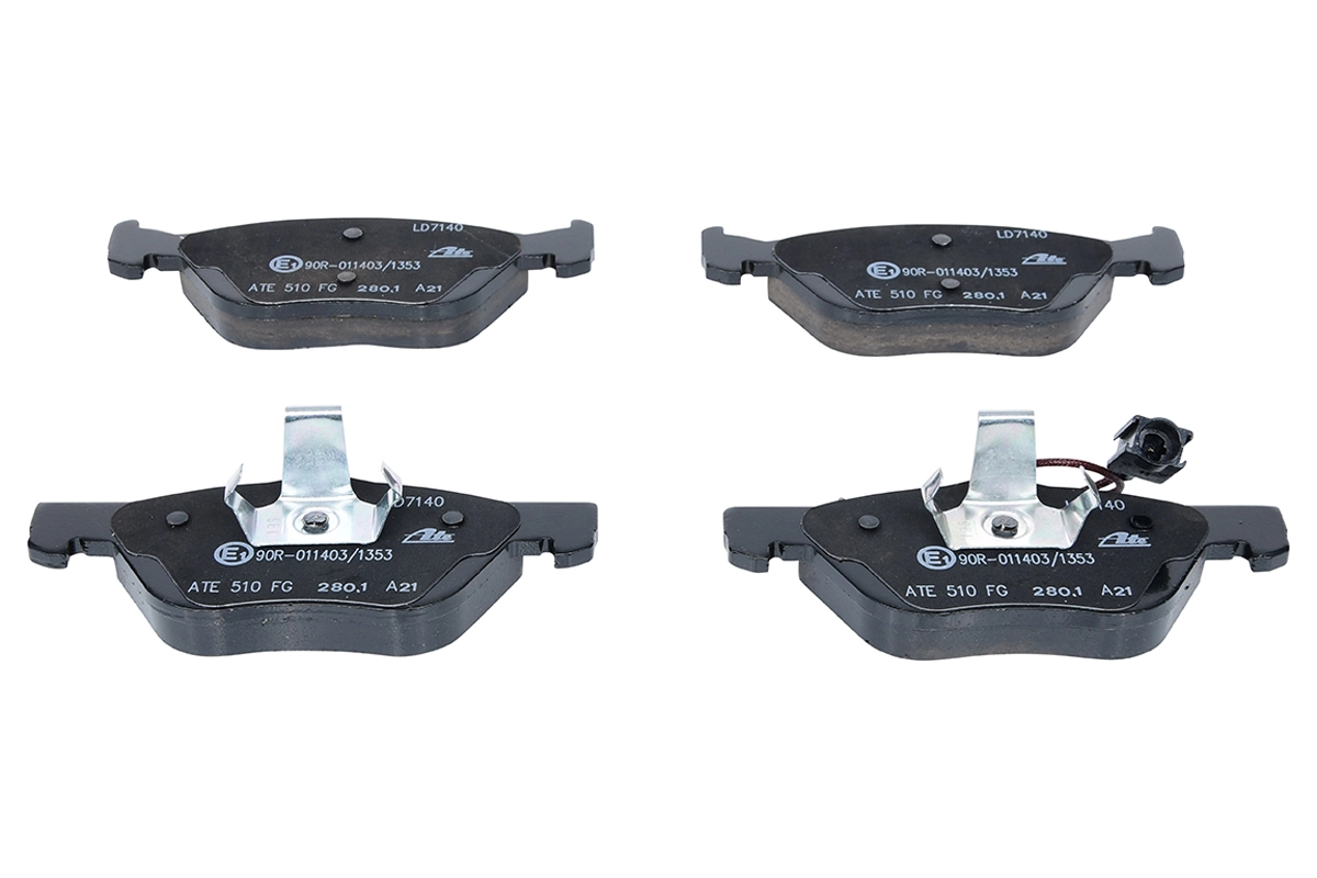 Brake Pad Set, disc brake ATE Ceramic 13.0470-7140.2
