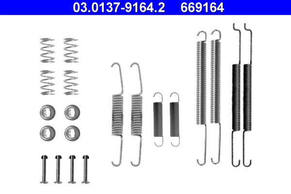 Accessory Kit, brake shoes 03.0137-9164.2