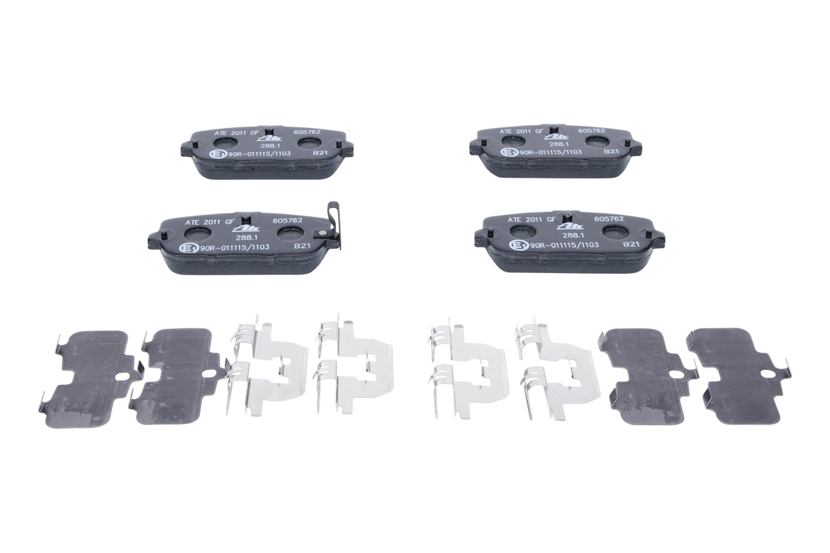Brake Pad Set, disc brake 13.0460-5762.2