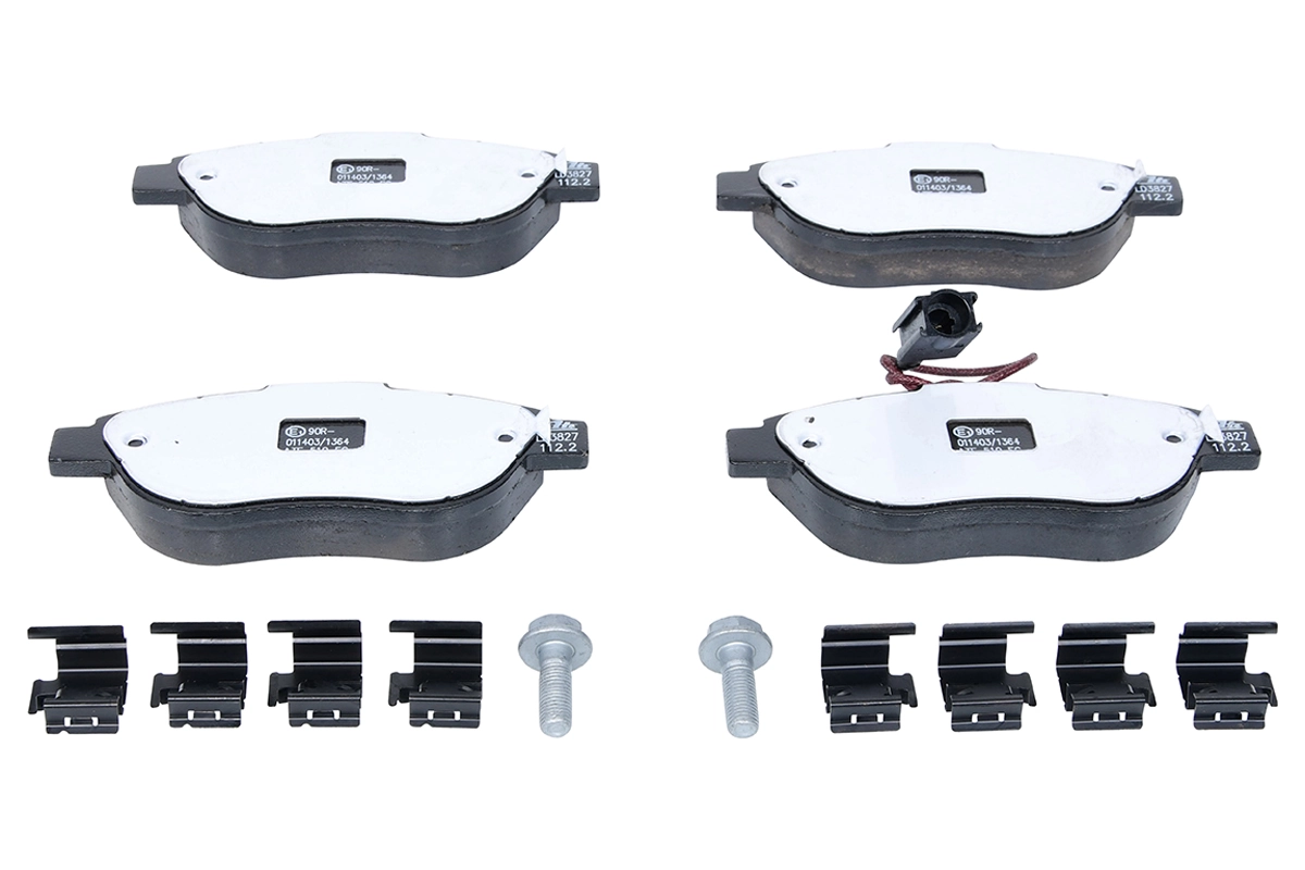 Brake Pad Set, disc brake ATE Ceramic 13.0470-3827.2