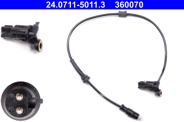 Sensor, wheel speed 24.0711-5011.3