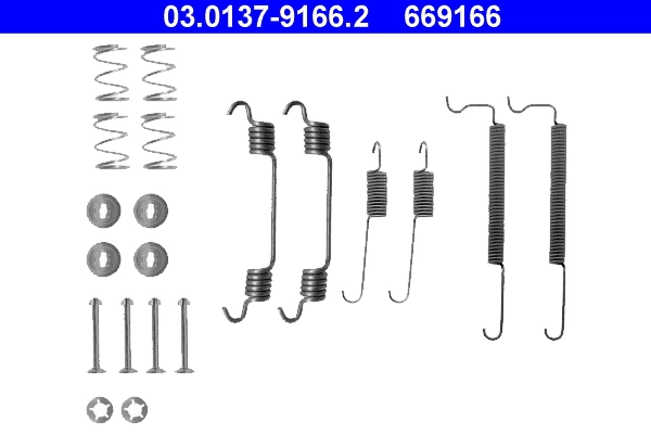 Accessory Kit, brake shoes 03.0137-9166.2