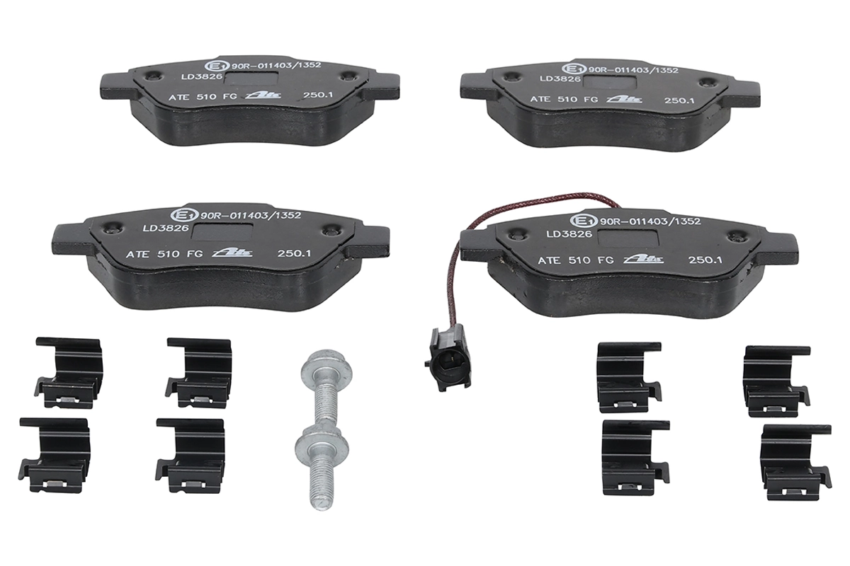 Brake Pad Set, disc brake ATE Ceramic 13.0470-3826.2