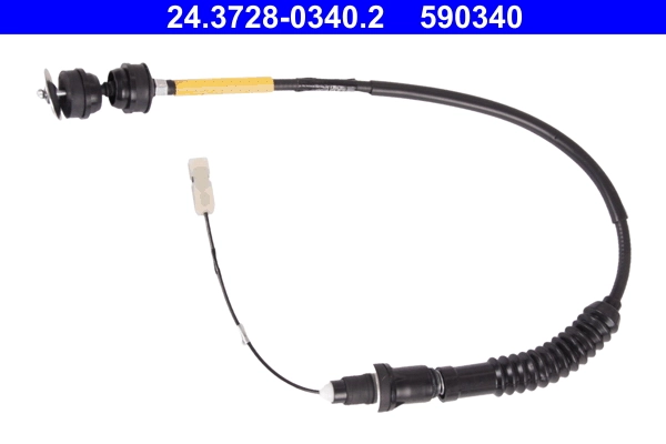 Tarikan kabel, penggerak kopling 24.3728-0340.2