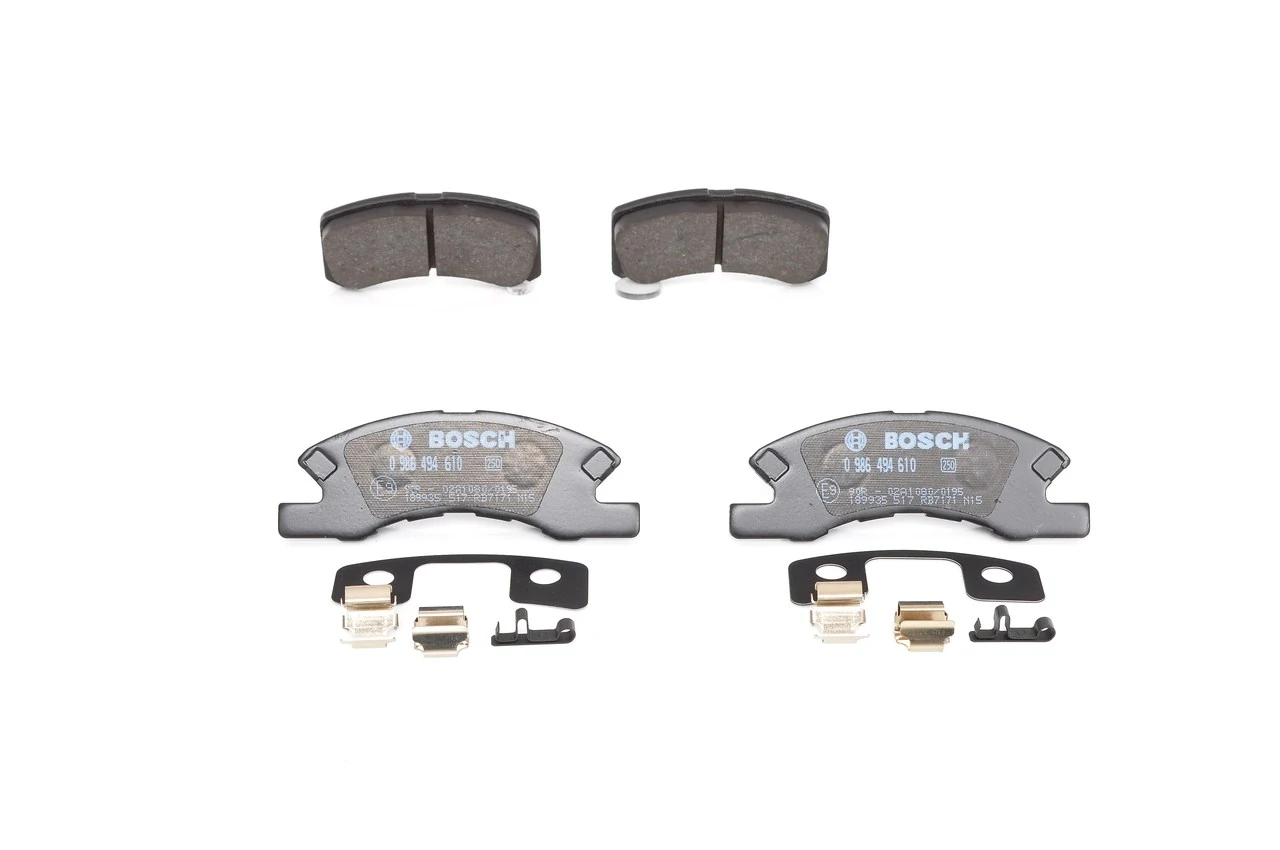 Brake Pad Set, disc brake 0 986 494 610
