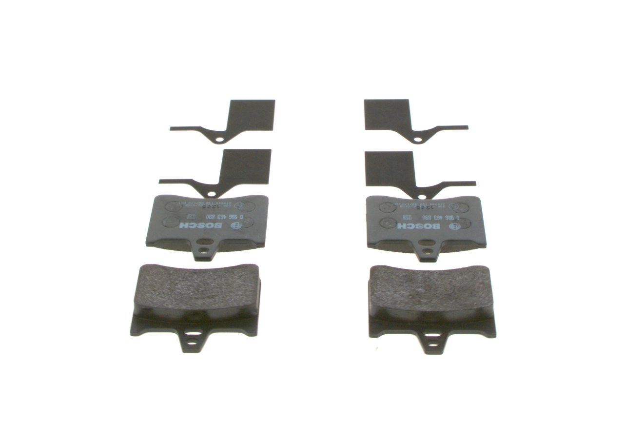 Brake Pad Set, disc brake 0 986 463 890
