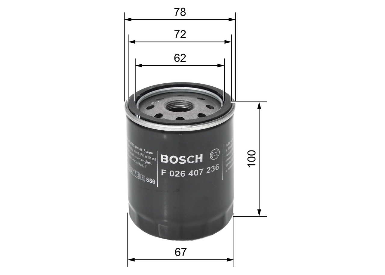 Oil Filter F 026 407 236