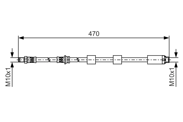 Brake Hose 1 987 481 481