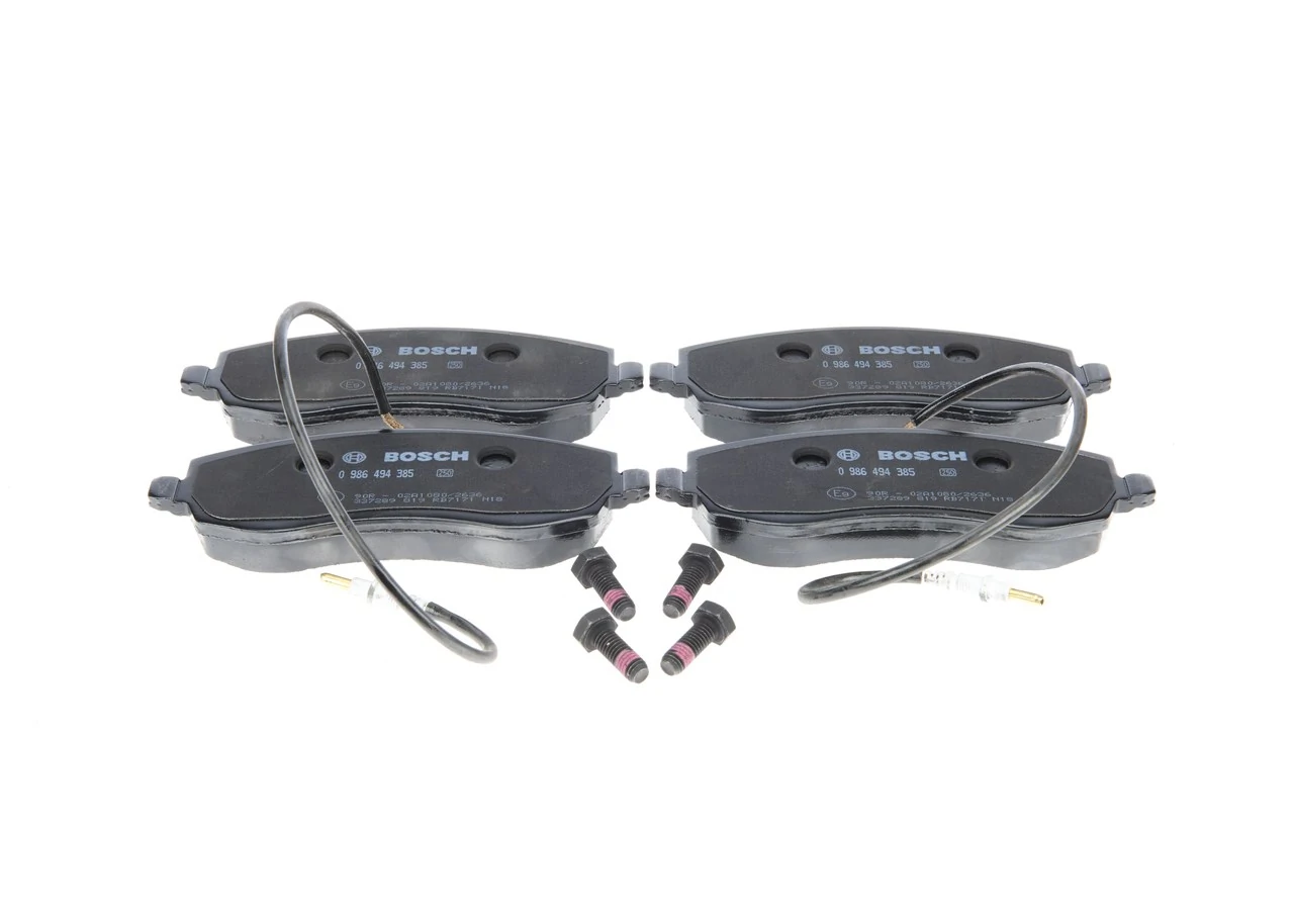 Brake Pad Set, disc brake 0 986 494 385