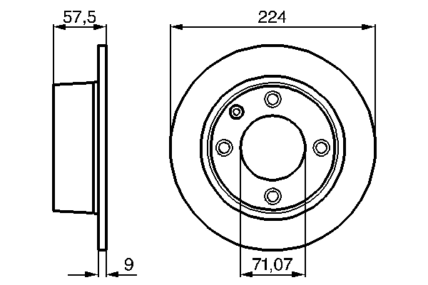 Brake Disc 0 986 478 604