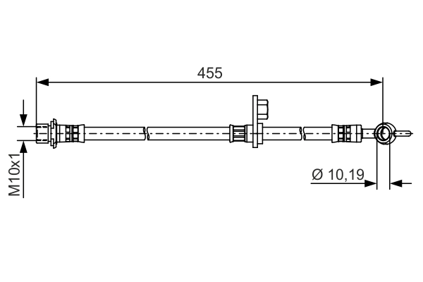 BOSCH 1 987 481 494 Brake Hose
