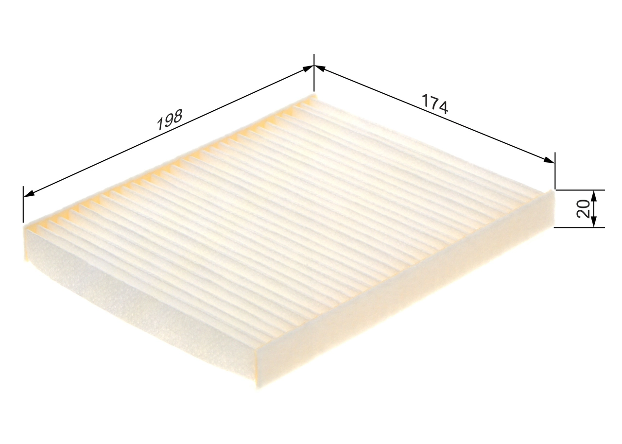Filter, cabin air 1 987 435 128