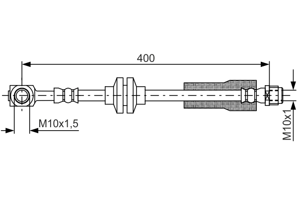 Brake Hose 1 987 481 803