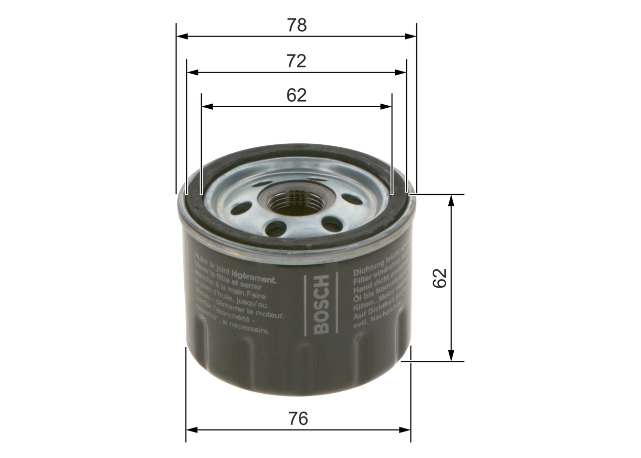 Oil Filter F 026 407 279