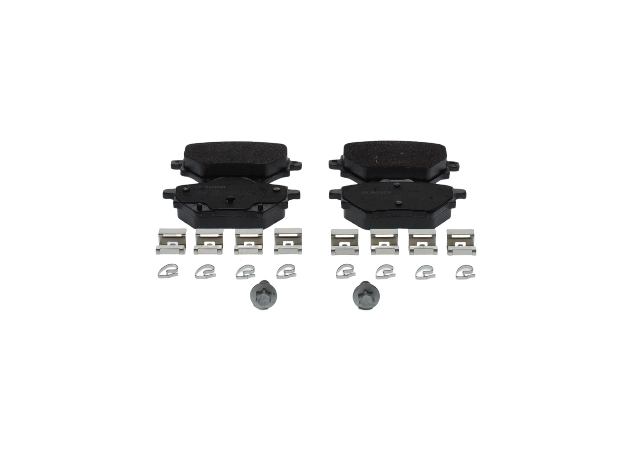 BOSCH 0 986 494 998 Brake Pad Set, disc brake