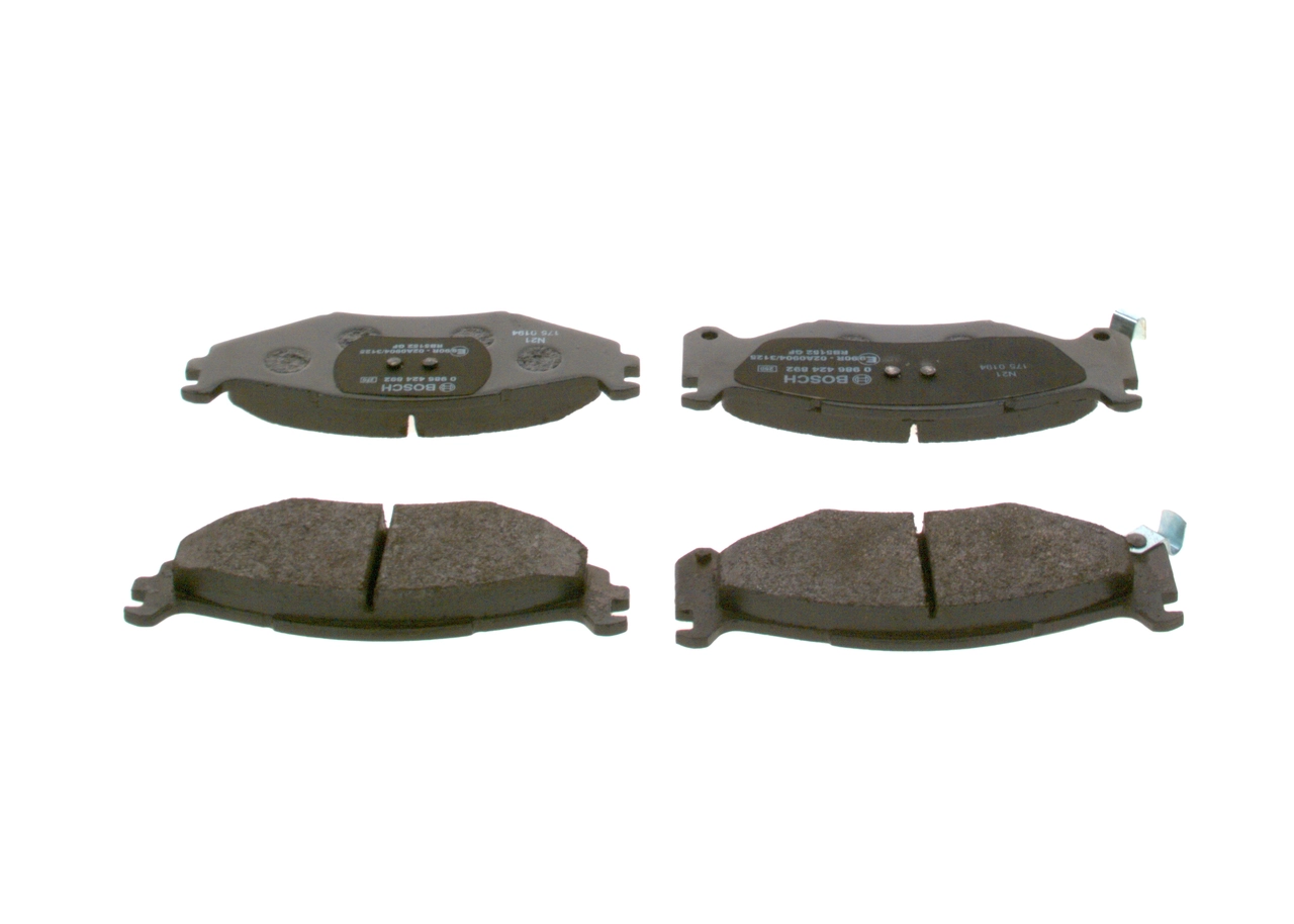 Brake Pad Set, disc brake 0 986 424 892