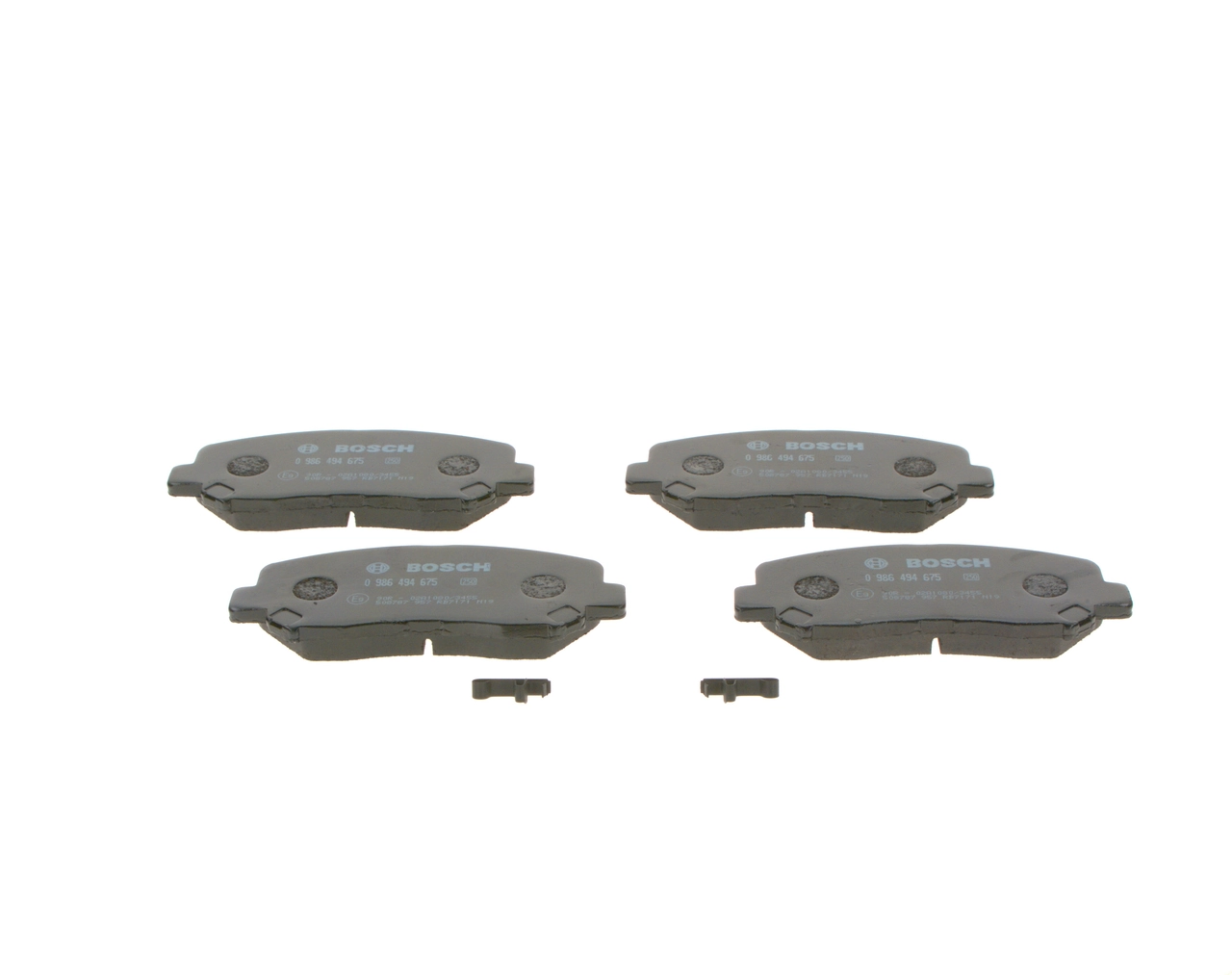 Brake Pad Set, disc brake 0 986 494 675
