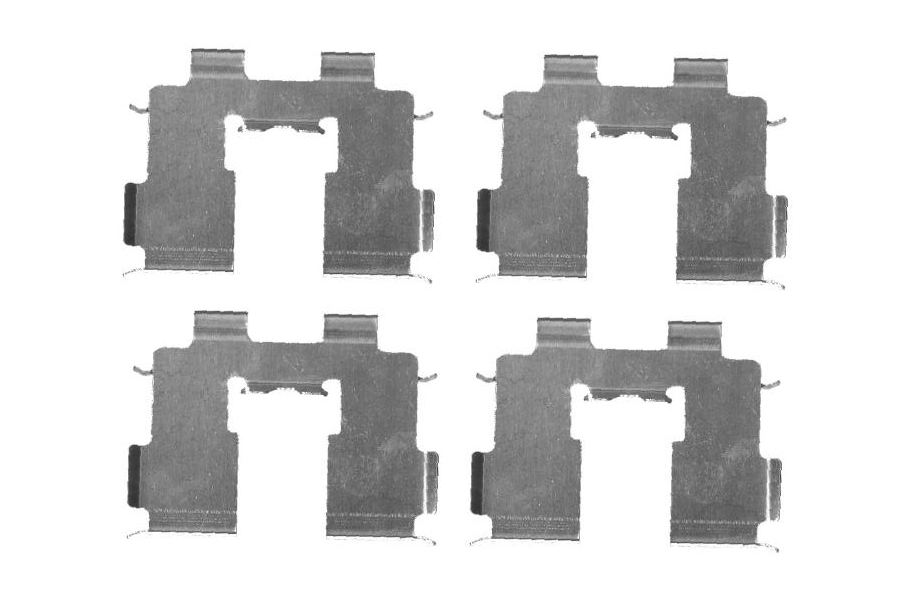 Accessory Kit, disc brake pad 1 987 474 452