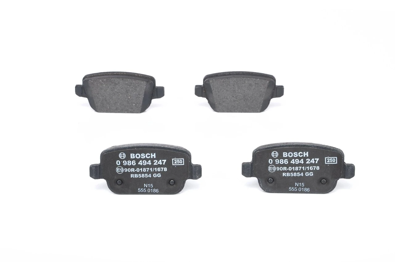 Brake Pad Set, disc brake 0 986 494 247
