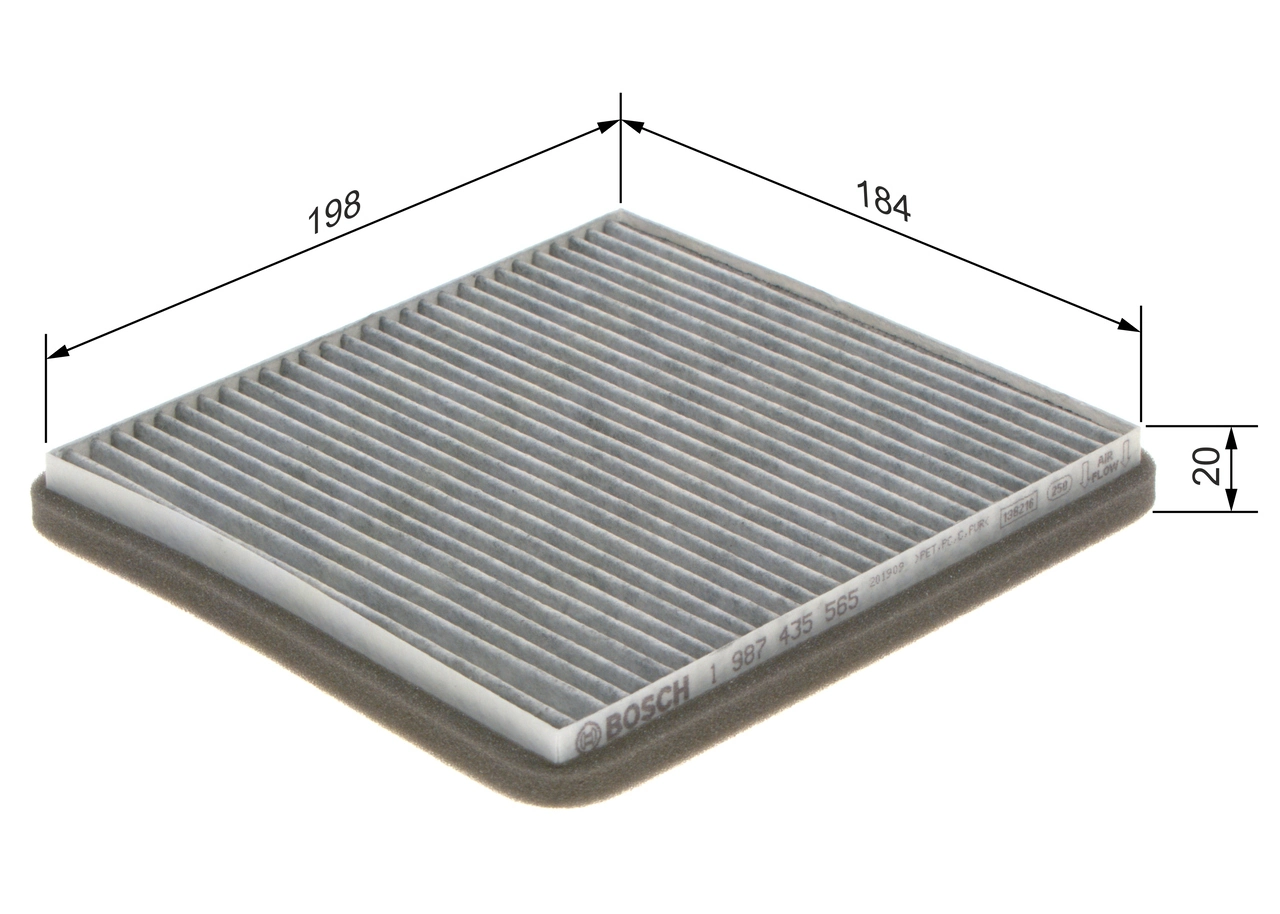 Filter, cabin air 1 987 435 565