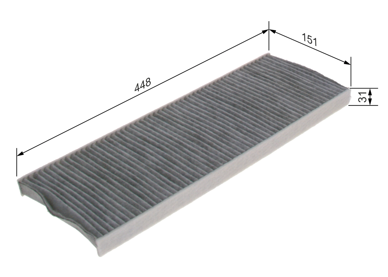 Filter, cabin air 1 987 435 606