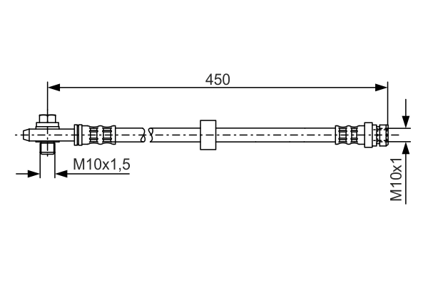 Brake Hose 1 987 476 648