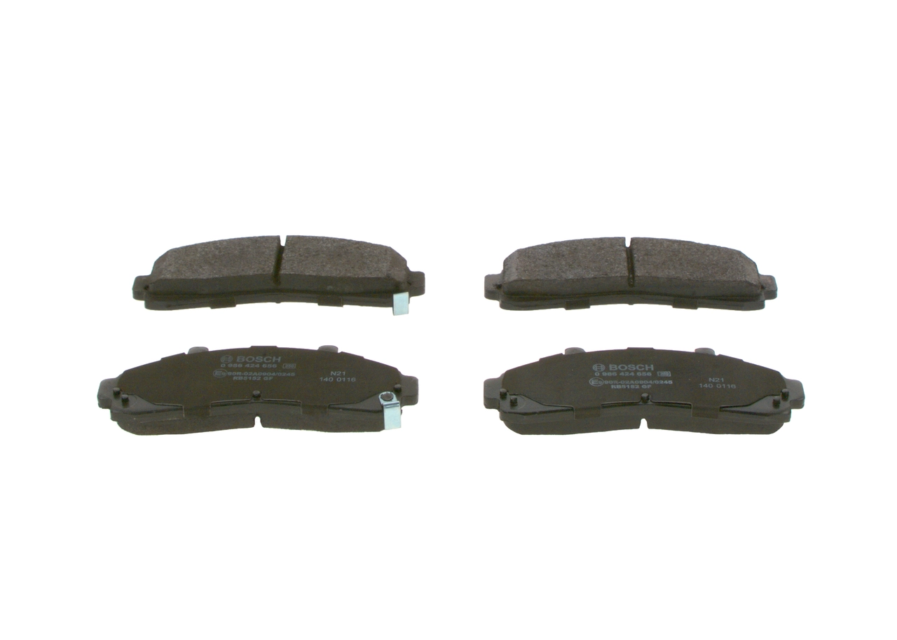 Brake Pad Set, disc brake 0 986 424 656