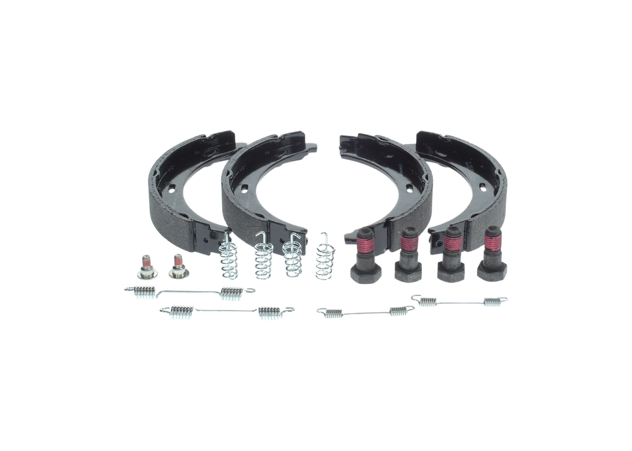 BOSCH 0 986 487 344 Brake Shoe Set, parking brake