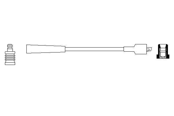 BOSCH 0 986 356 025 Ignition Cable
