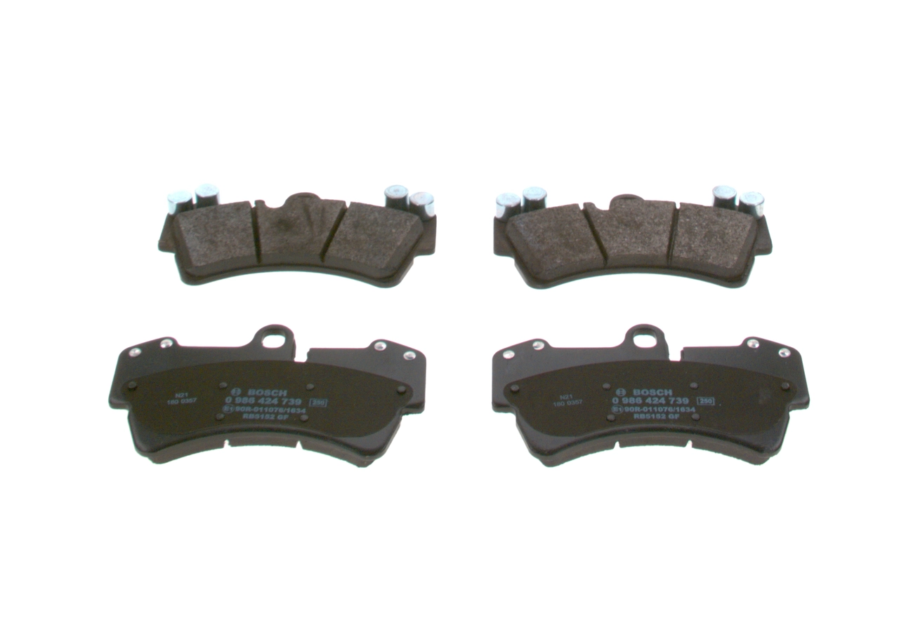 Brake Pad Set, disc brake 0 986 424 739