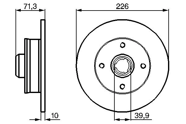 Brake Disc 0 986 478 331