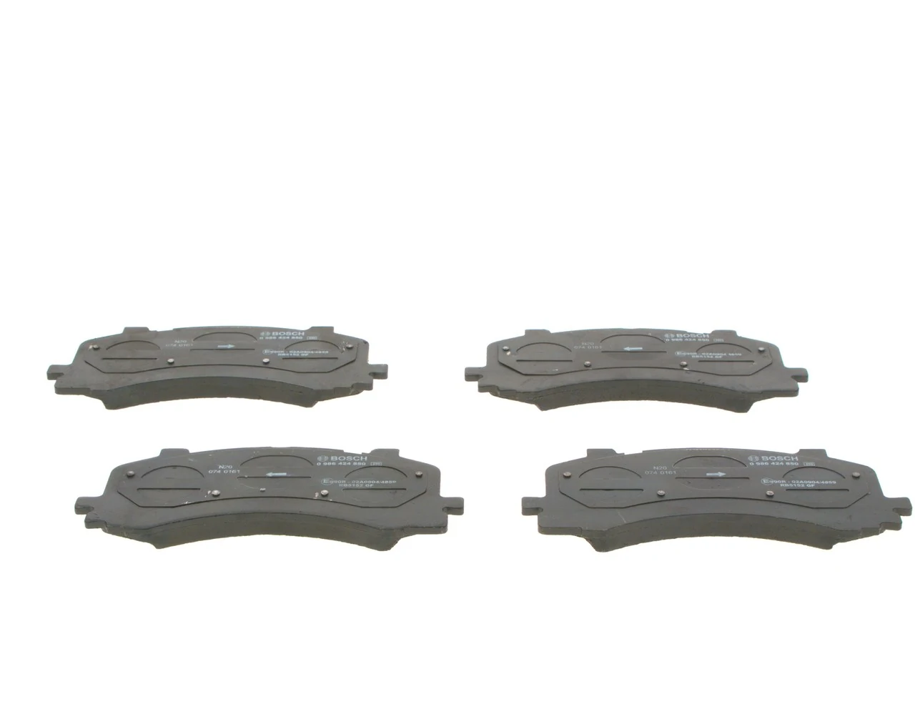 Brake Pad Set, disc brake 0 986 424 850