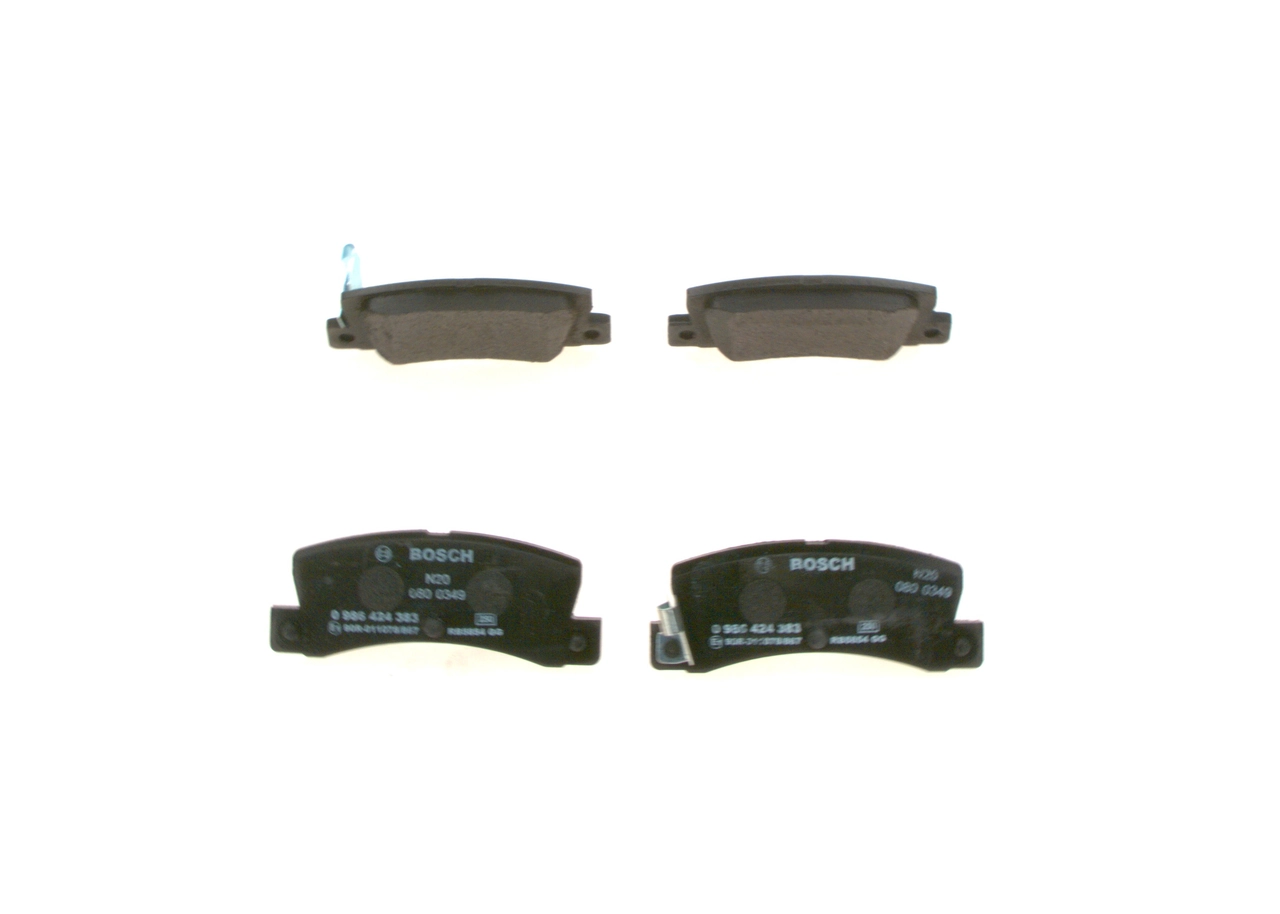 Brake Pad Set, disc brake 0 986 424 383