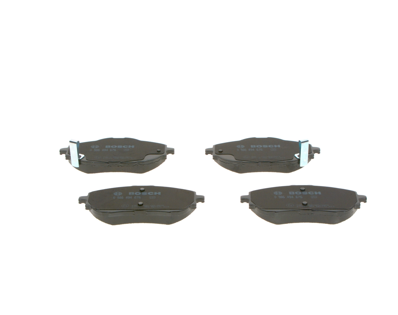Brake Pad Set, disc brake 0 986 494 676
