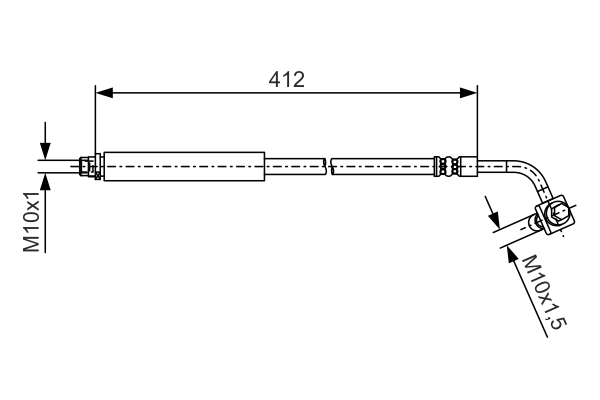 Brake Hose 1 987 481 B23