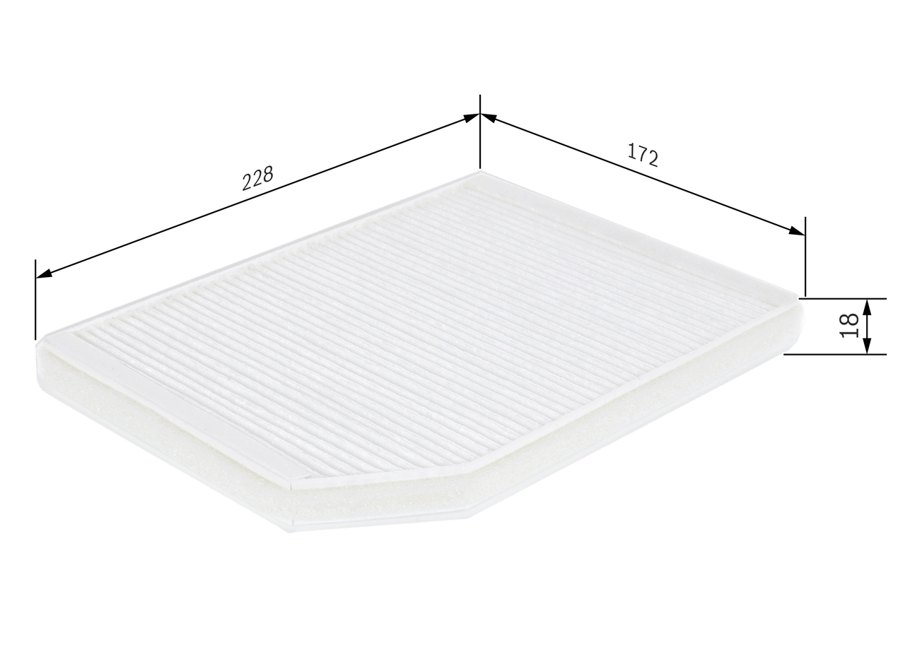 Filter, cabin air 1 987 432 027