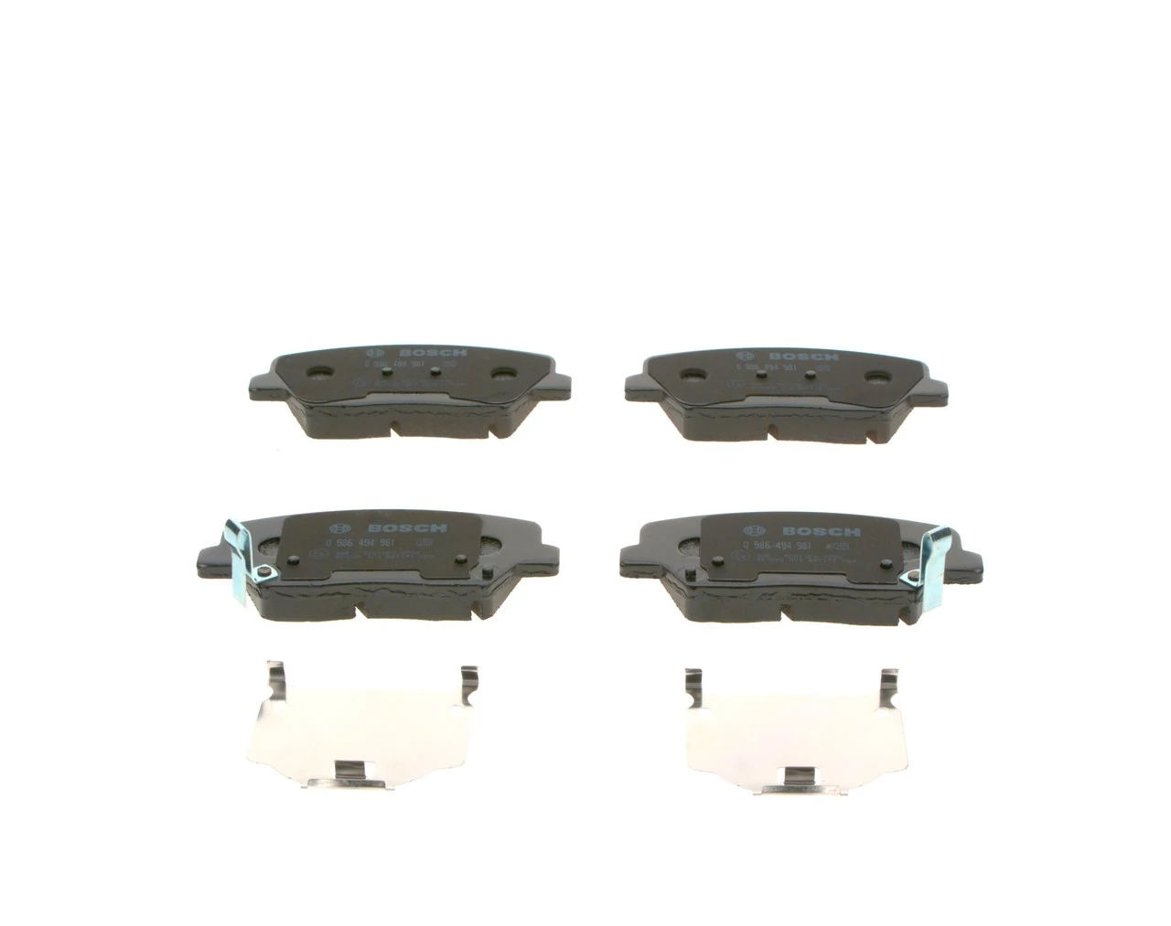 Brake Pad Set, disc brake 0 986 494 981