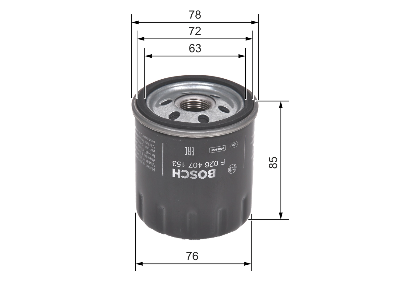 Oil Filter F 026 407 153