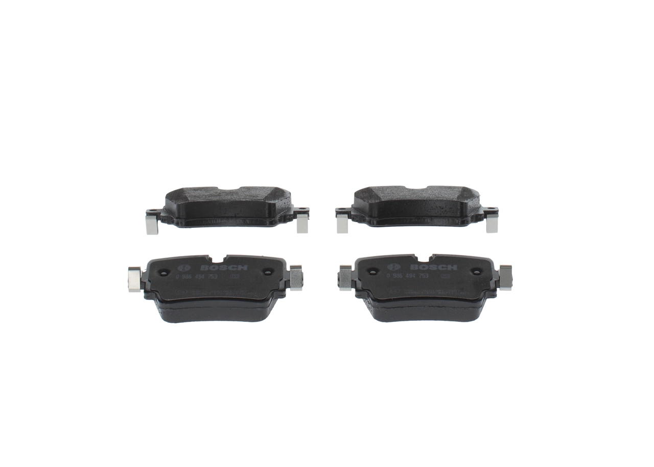 Brake Pad Set, disc brake 0 986 494 753
