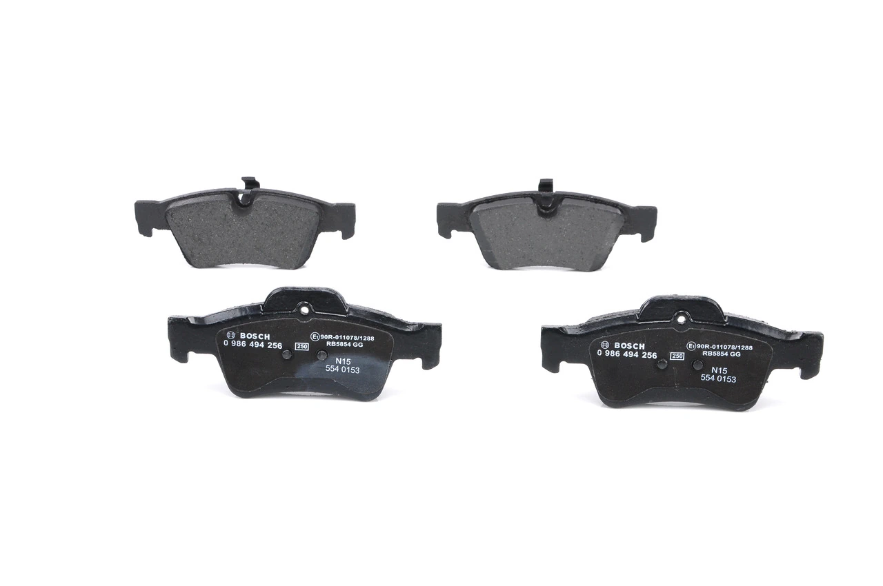 Brake Pad Set, disc brake 0 986 494 256