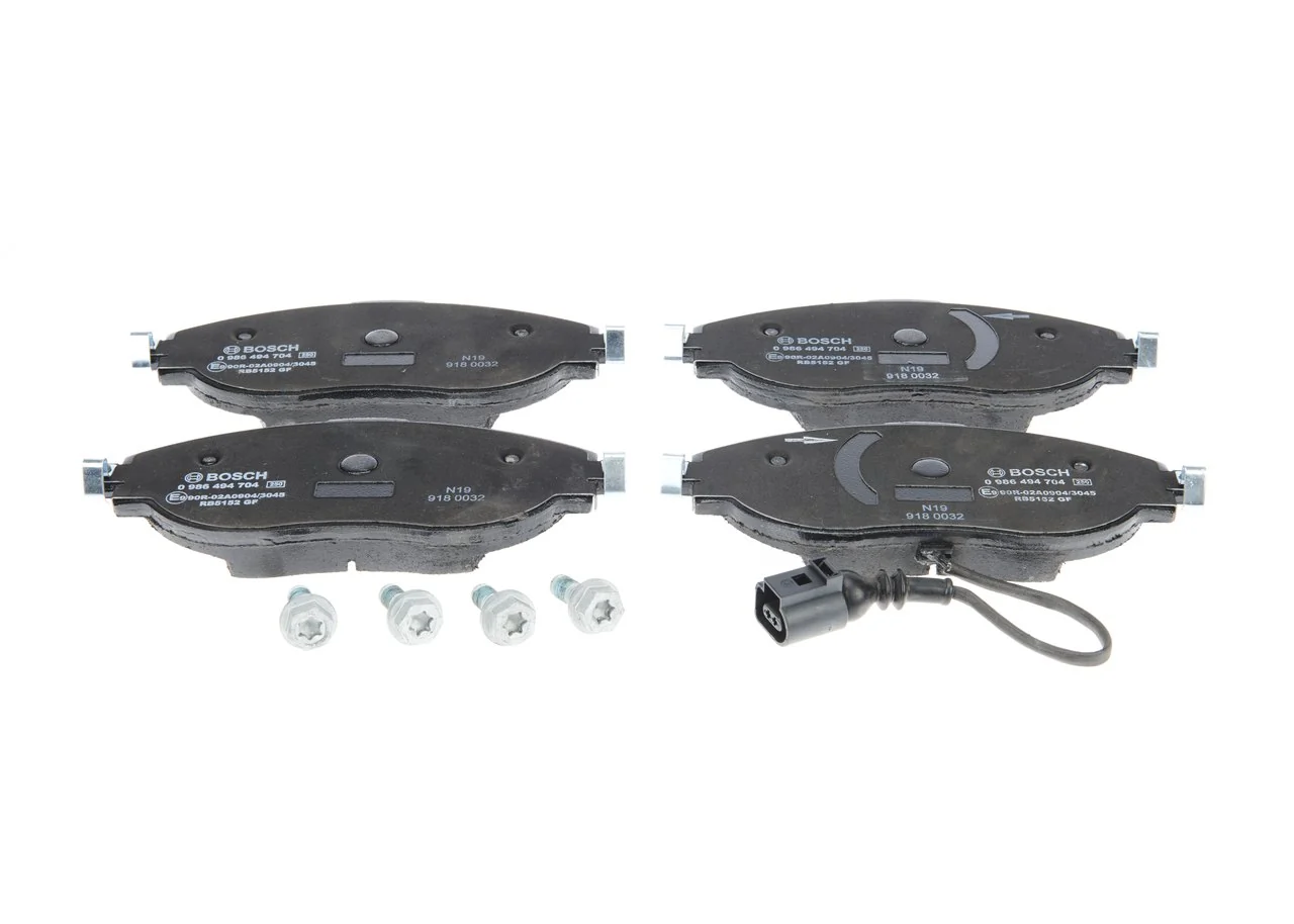 Brake Pad Set, disc brake 0 986 494 704