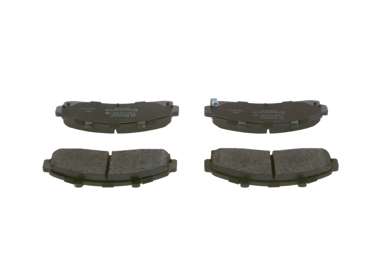 Brake Pad Set, disc brake 0 986 424 656