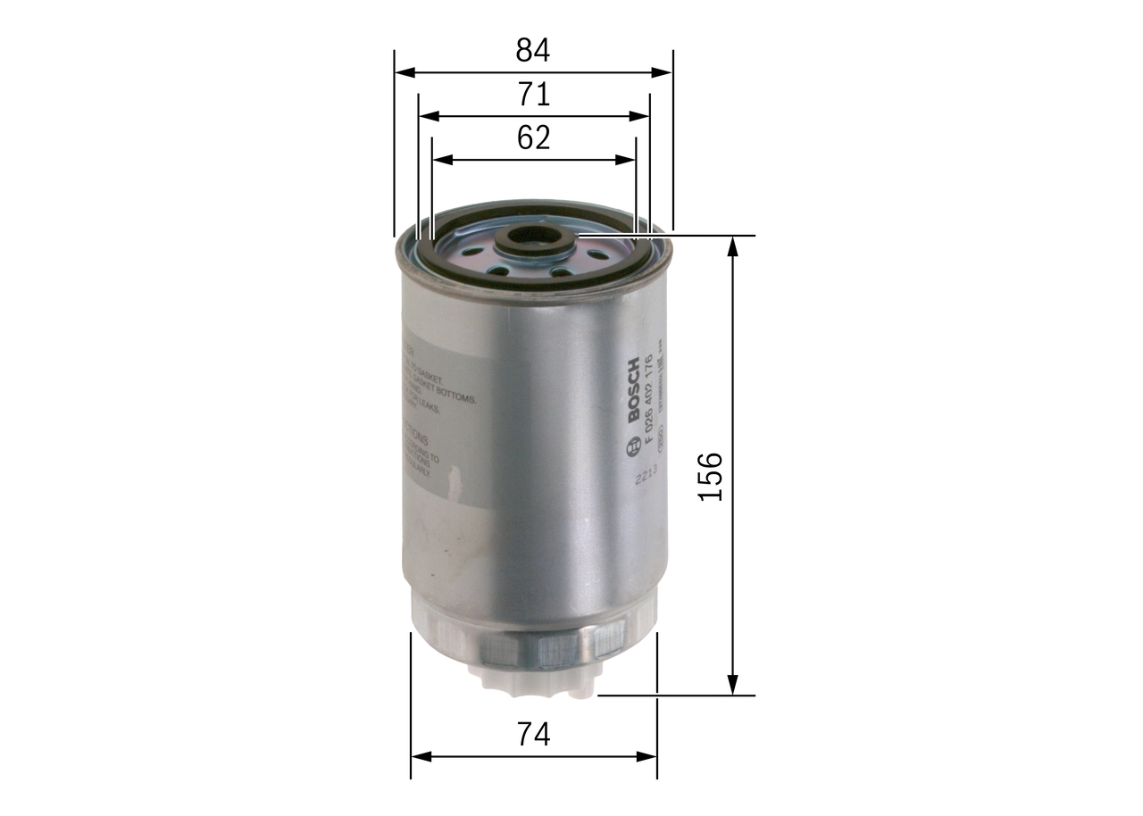 Fuel Filter F 026 402 176