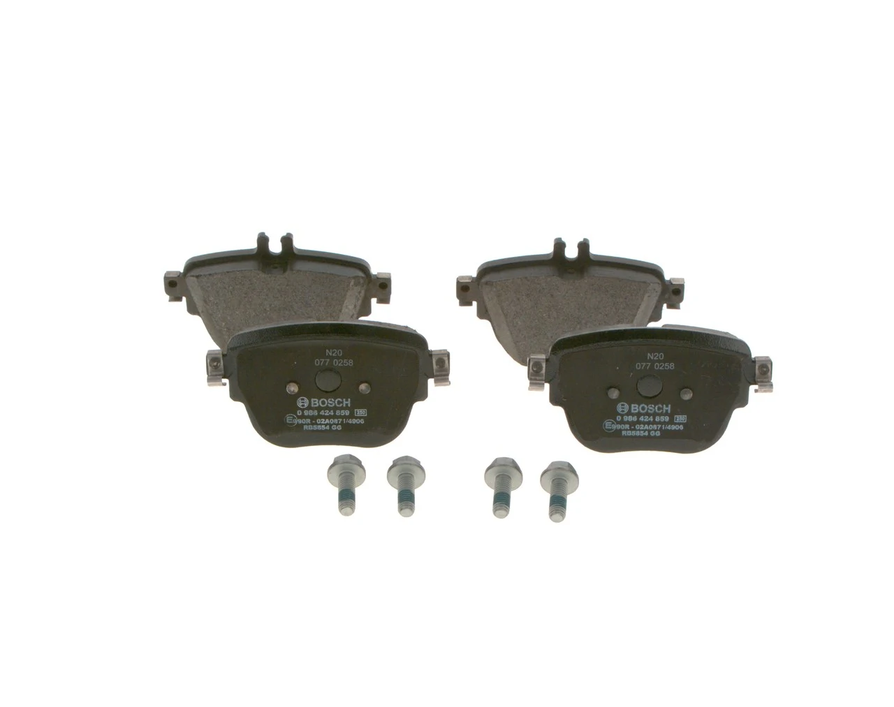 Brake Pad Set, disc brake 0 986 424 859