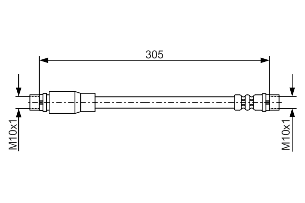 Brake Hose 1 987 476 171