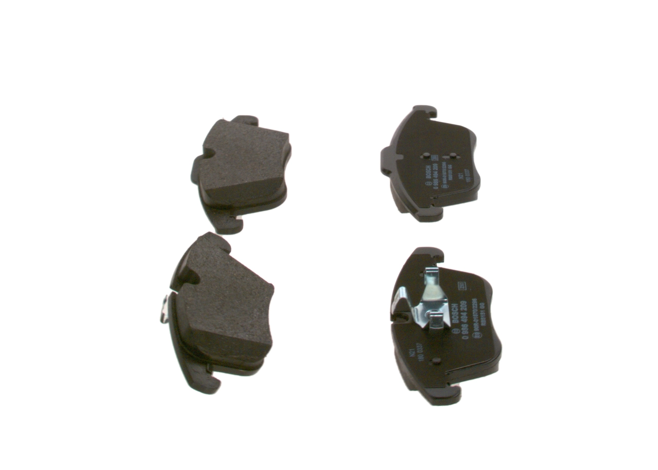 Brake Pad Set, disc brake 0 986 494 209