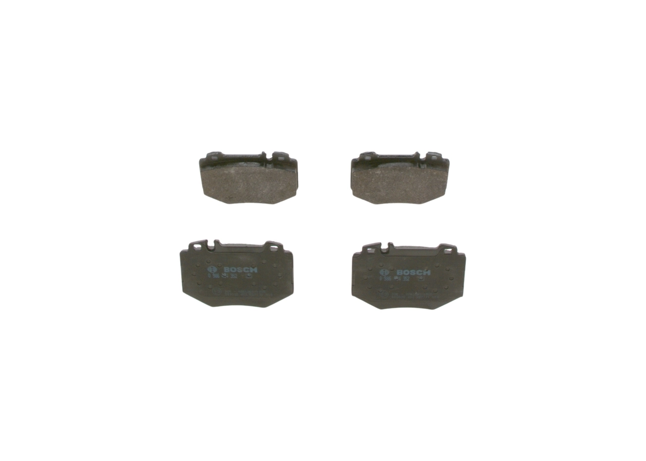 Brake Pad Set, disc brake 0 986 494 352
