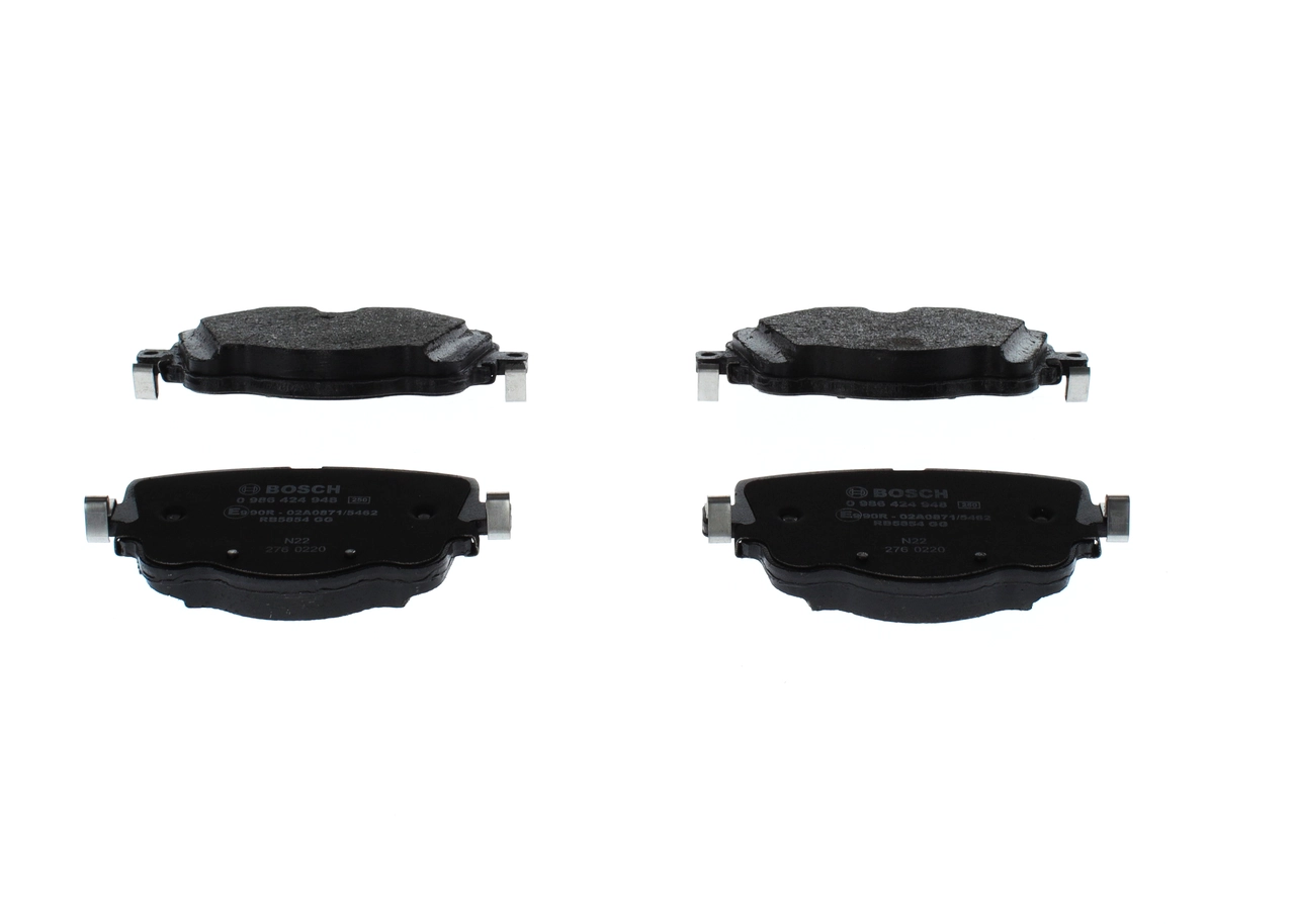 Brake Pad Set, disc brake 0 986 424 948