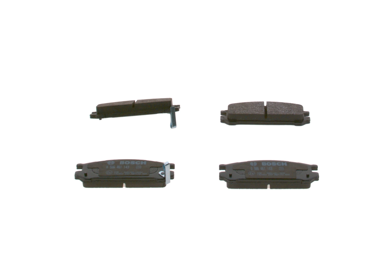 Brake Pad Set, disc brake 0 986 461 143